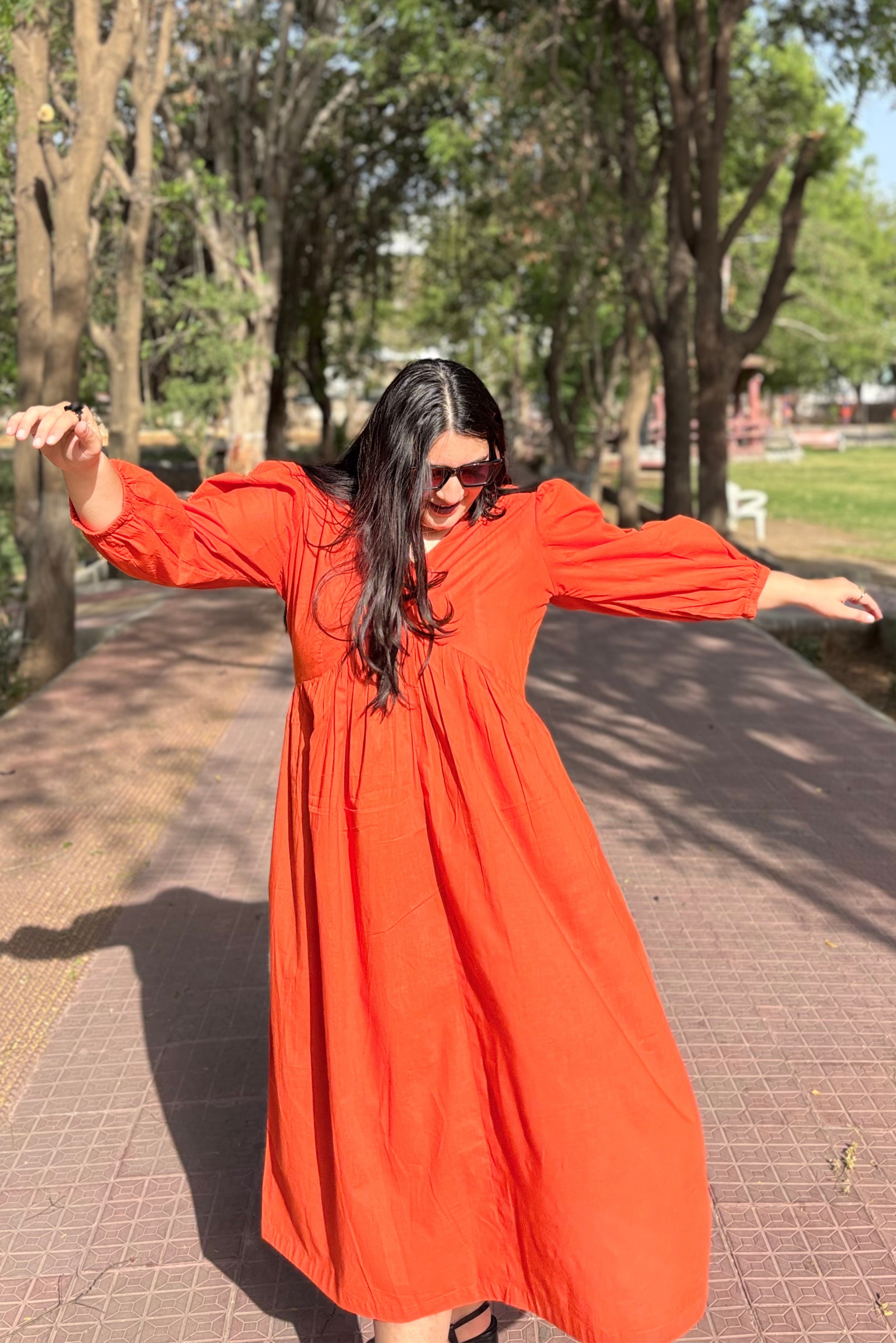 Saffron Breeze Dress