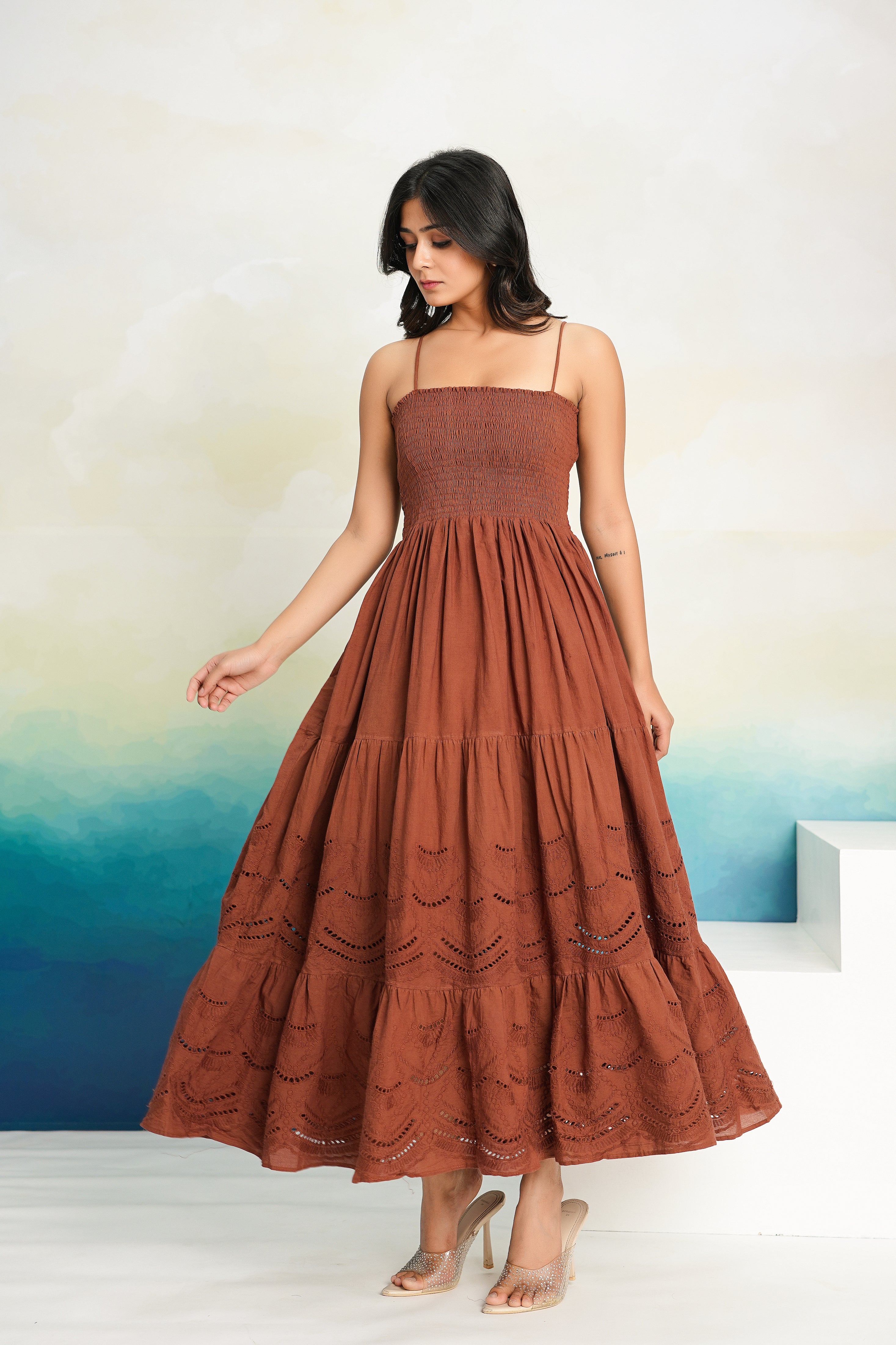 Brown Maxi Dress
