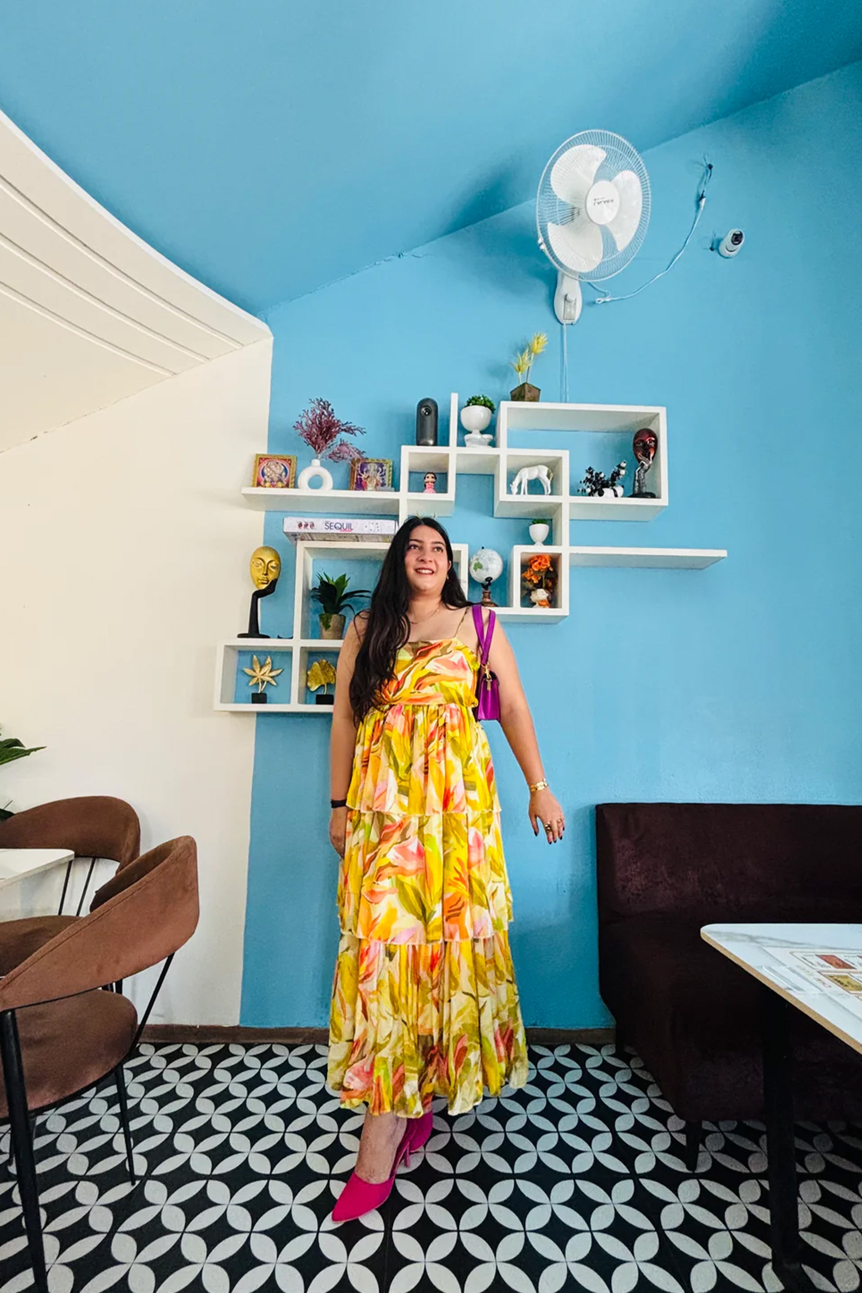 Sunshine Petals Maxi Dress