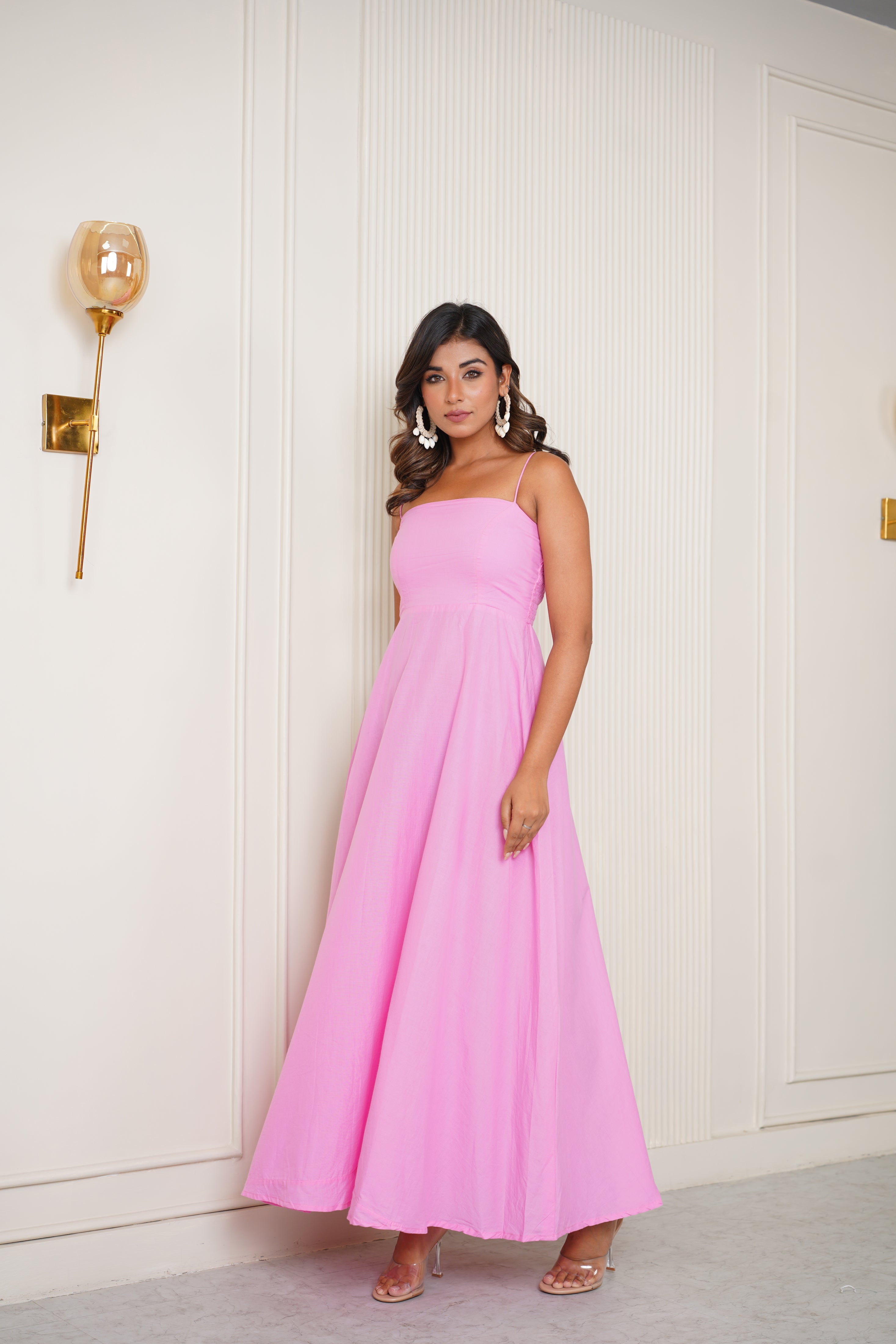 Pink Cotton Dress