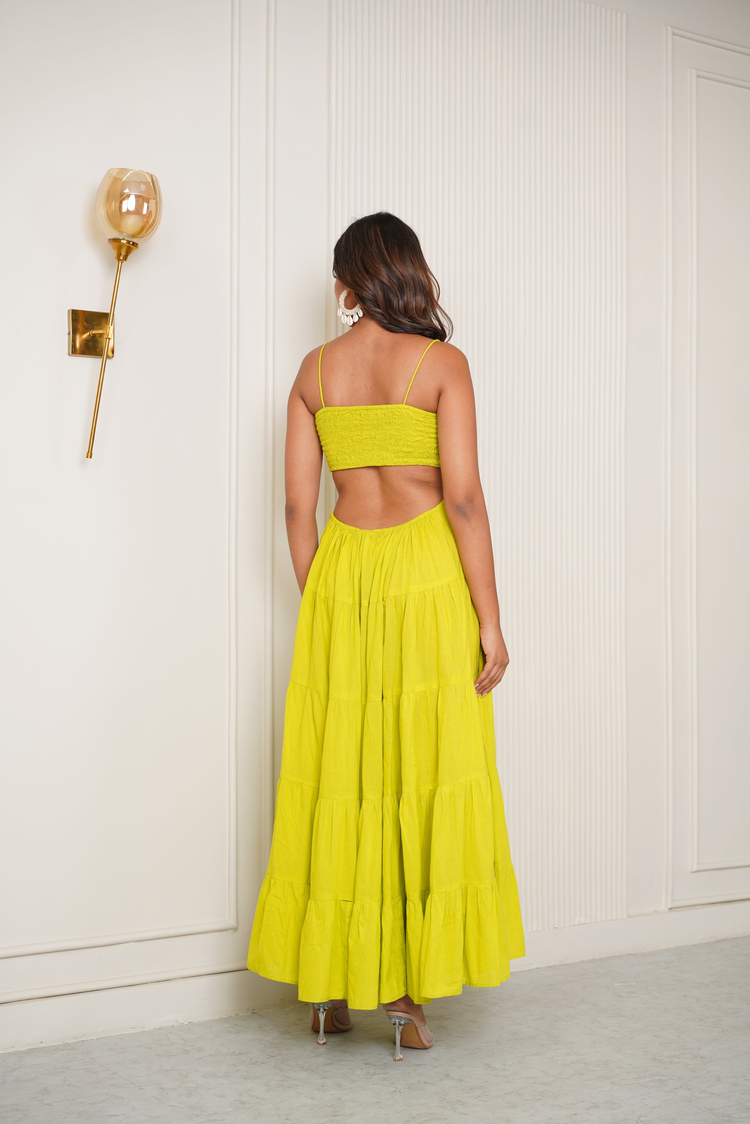 Green Cotton Dress