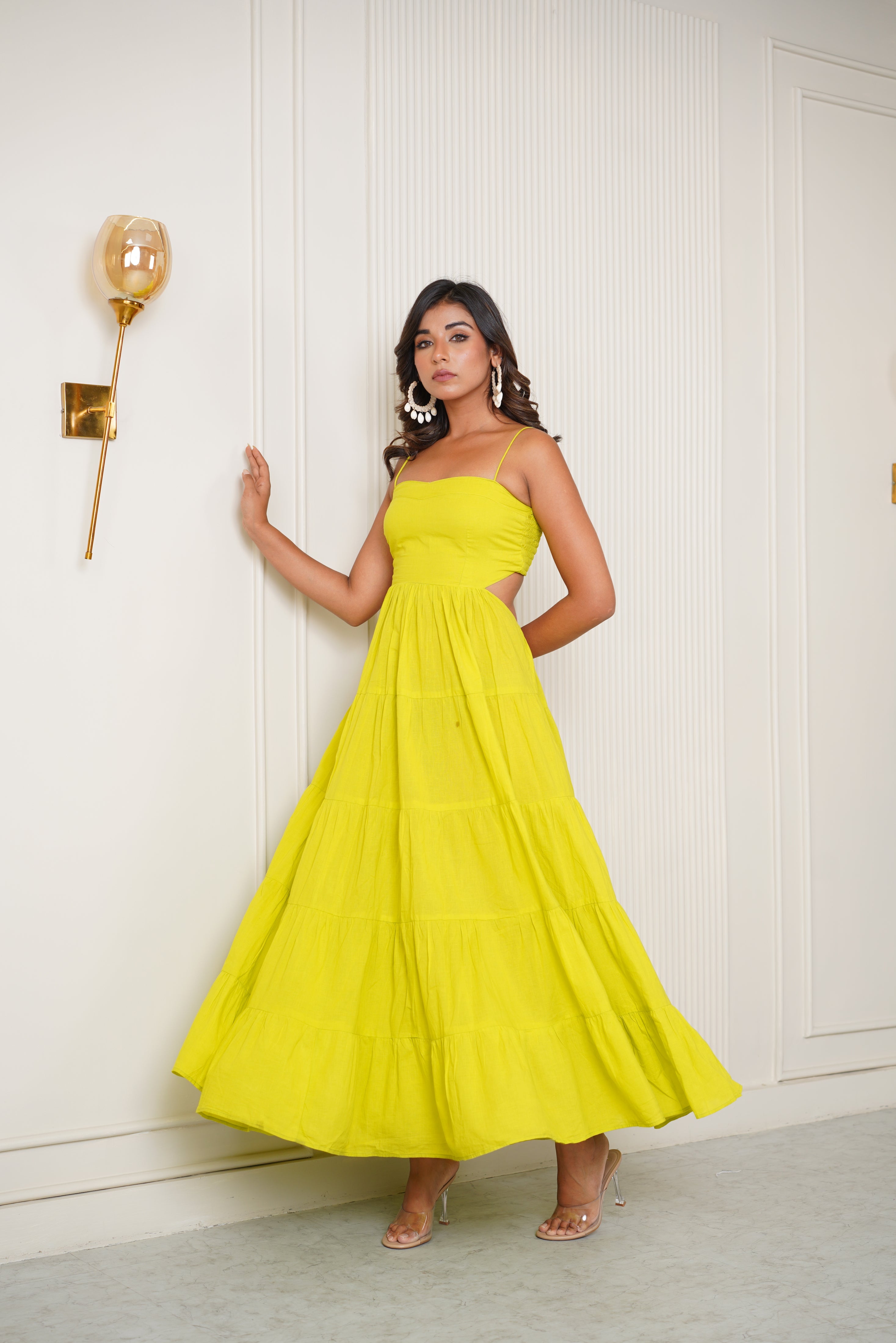 Green Cotton Dress