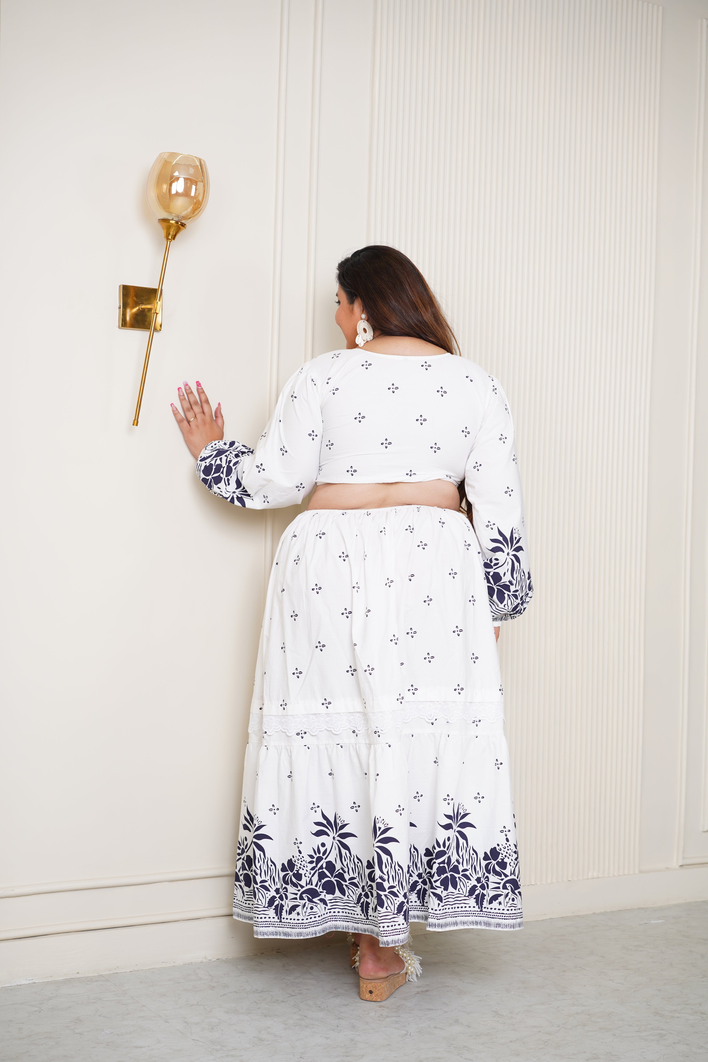 White long Maxi Dress