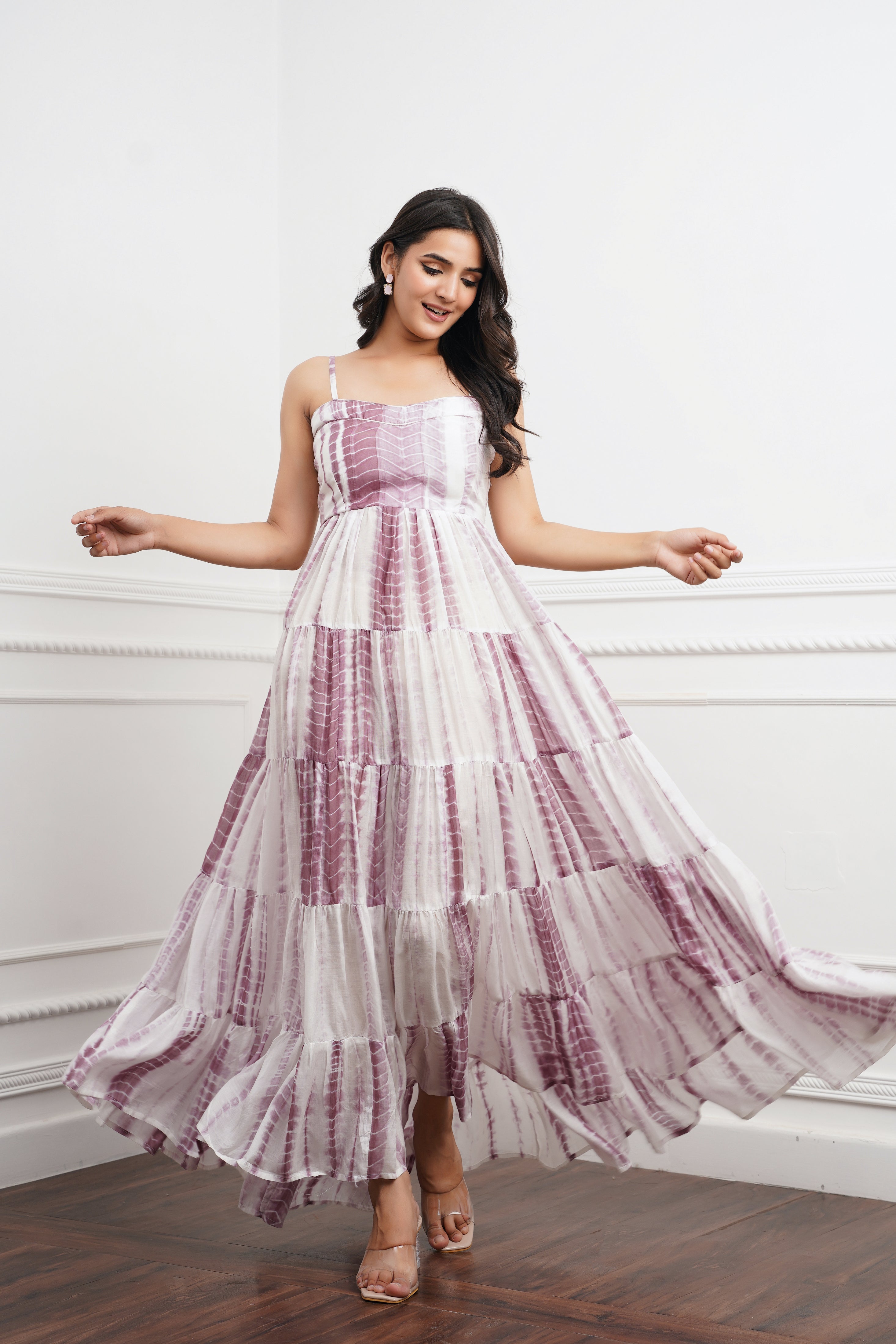 Pale Lilac Maxi Dress