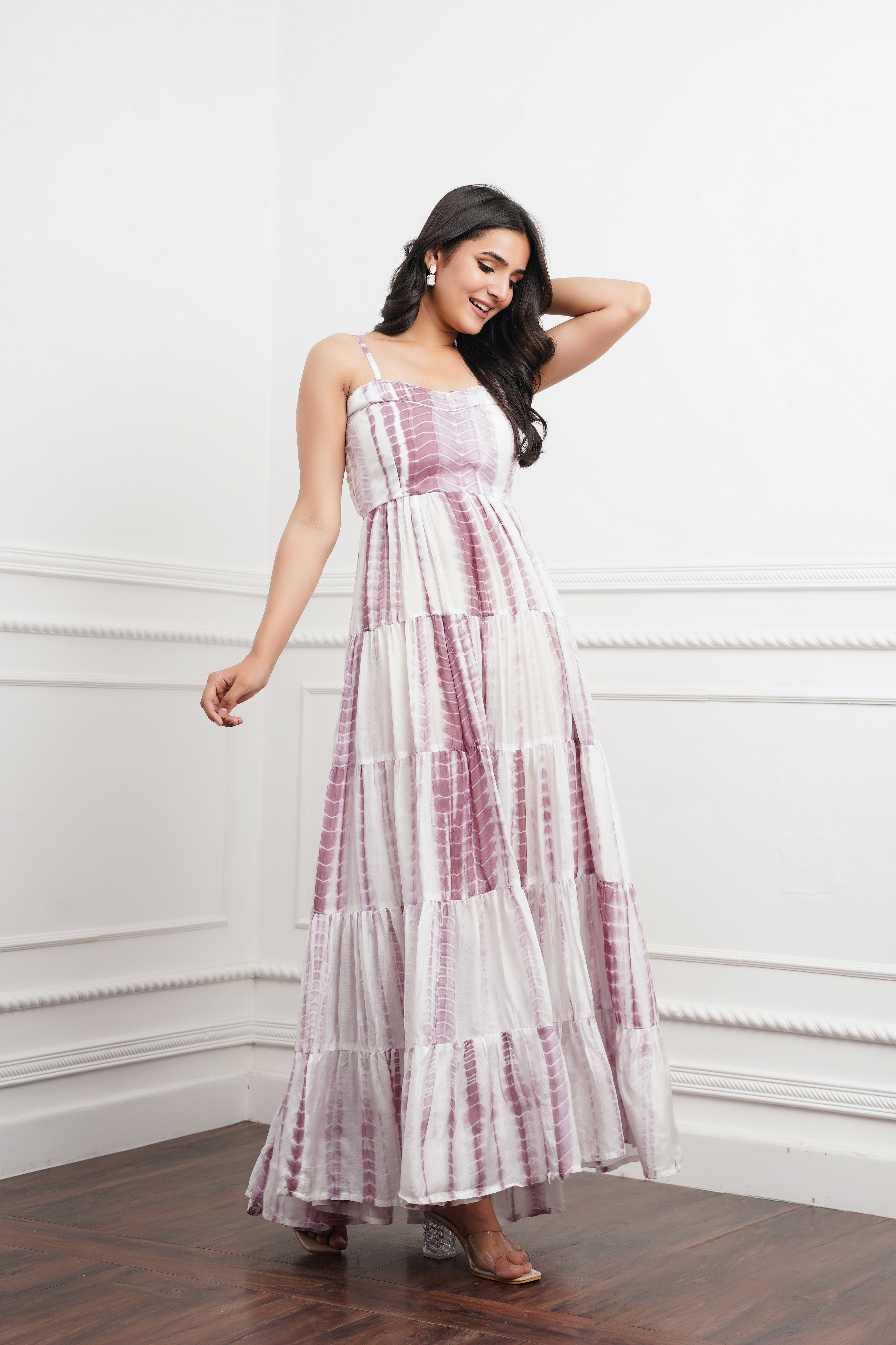 Pale Lilac Maxi Dress