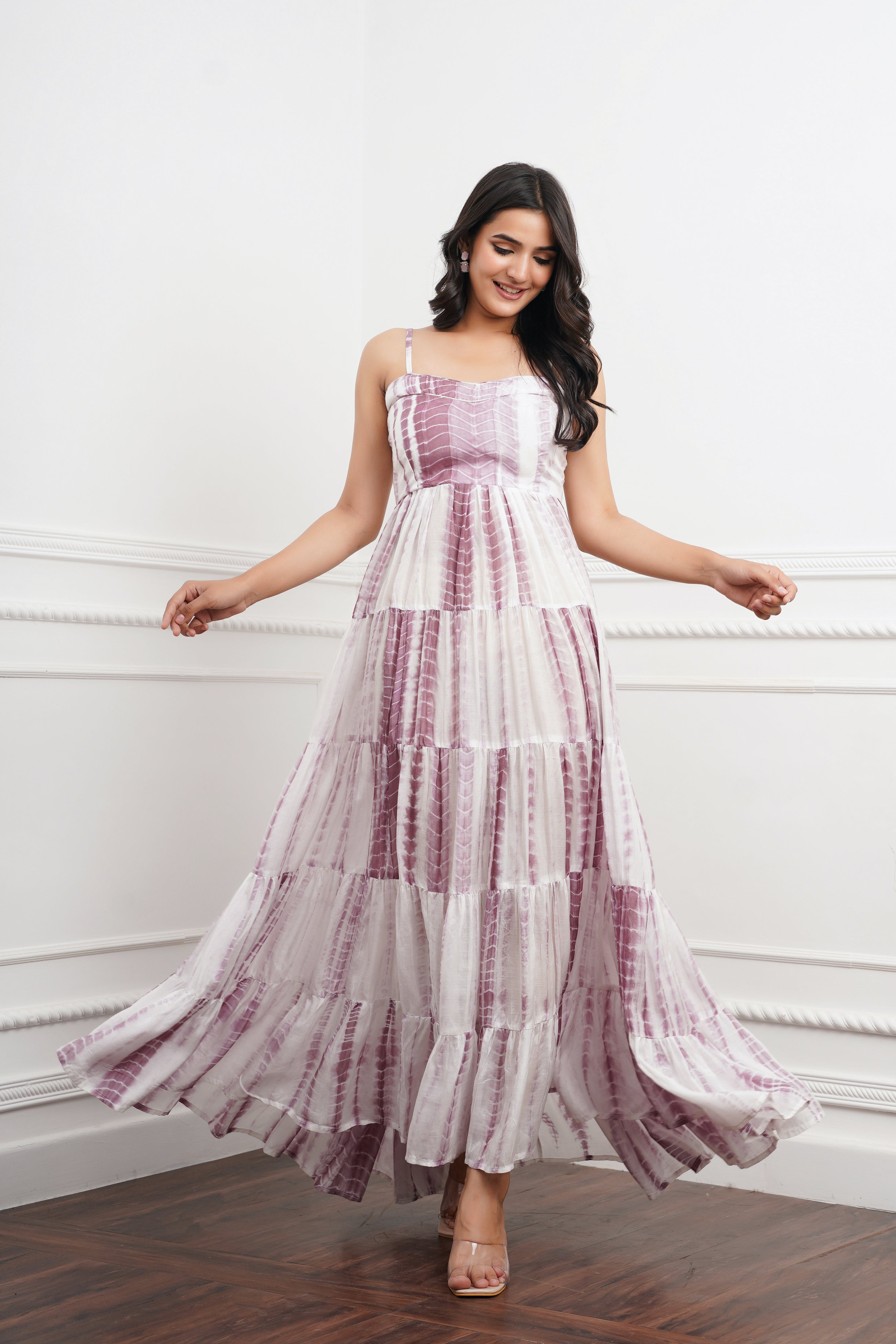 Pale Lilac Maxi Dress