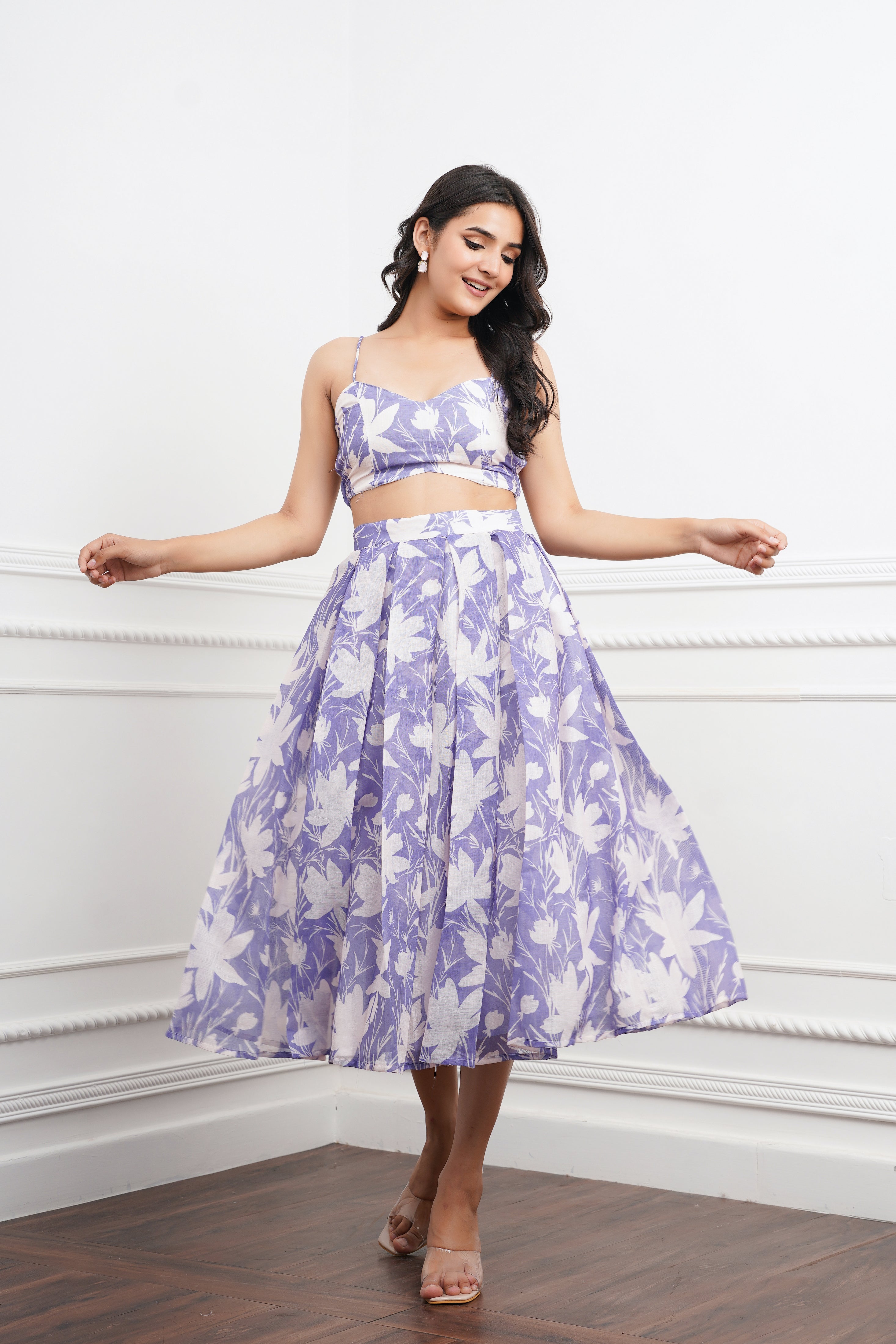 Iris Linen Coord Set