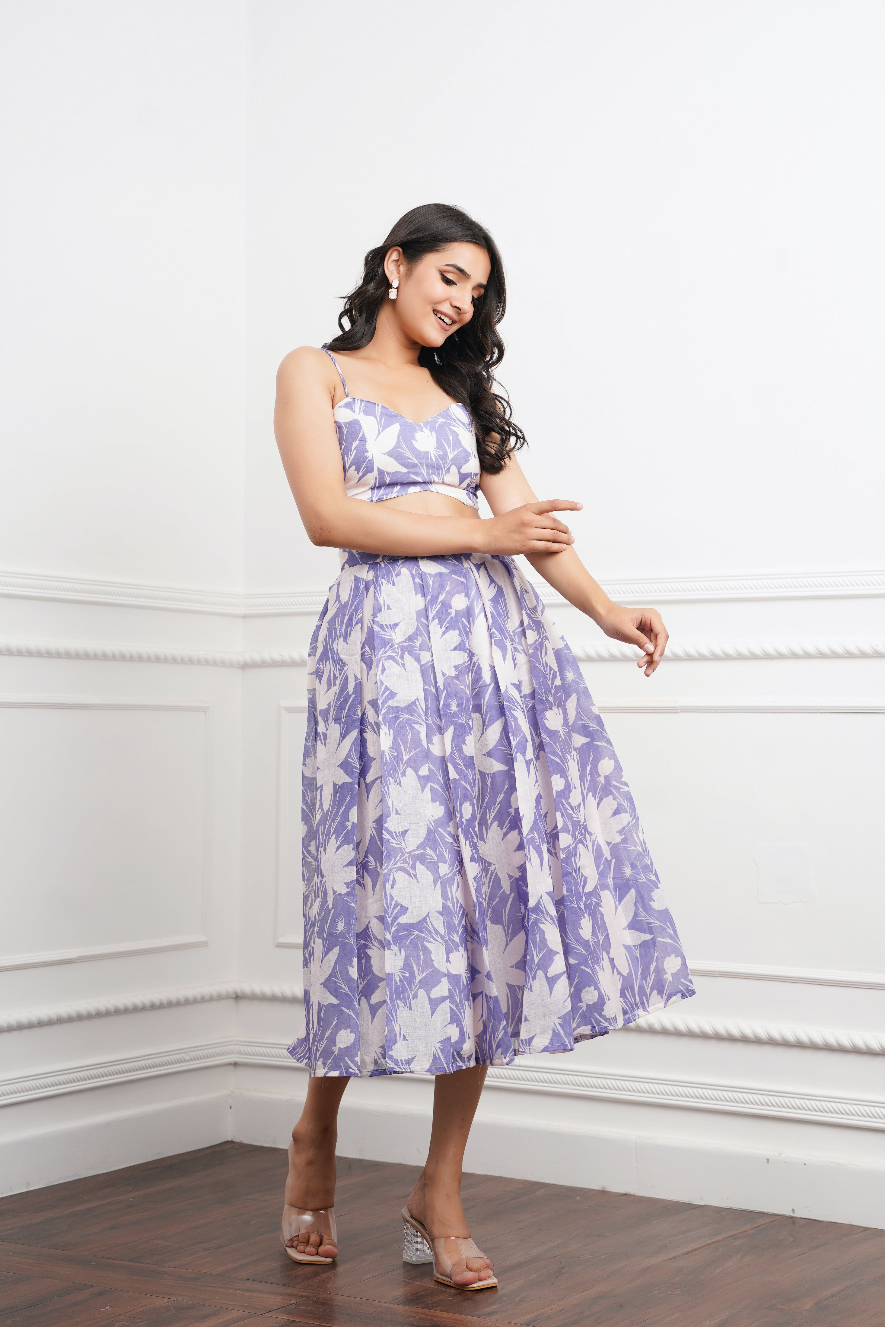 Iris Linen Coord Set