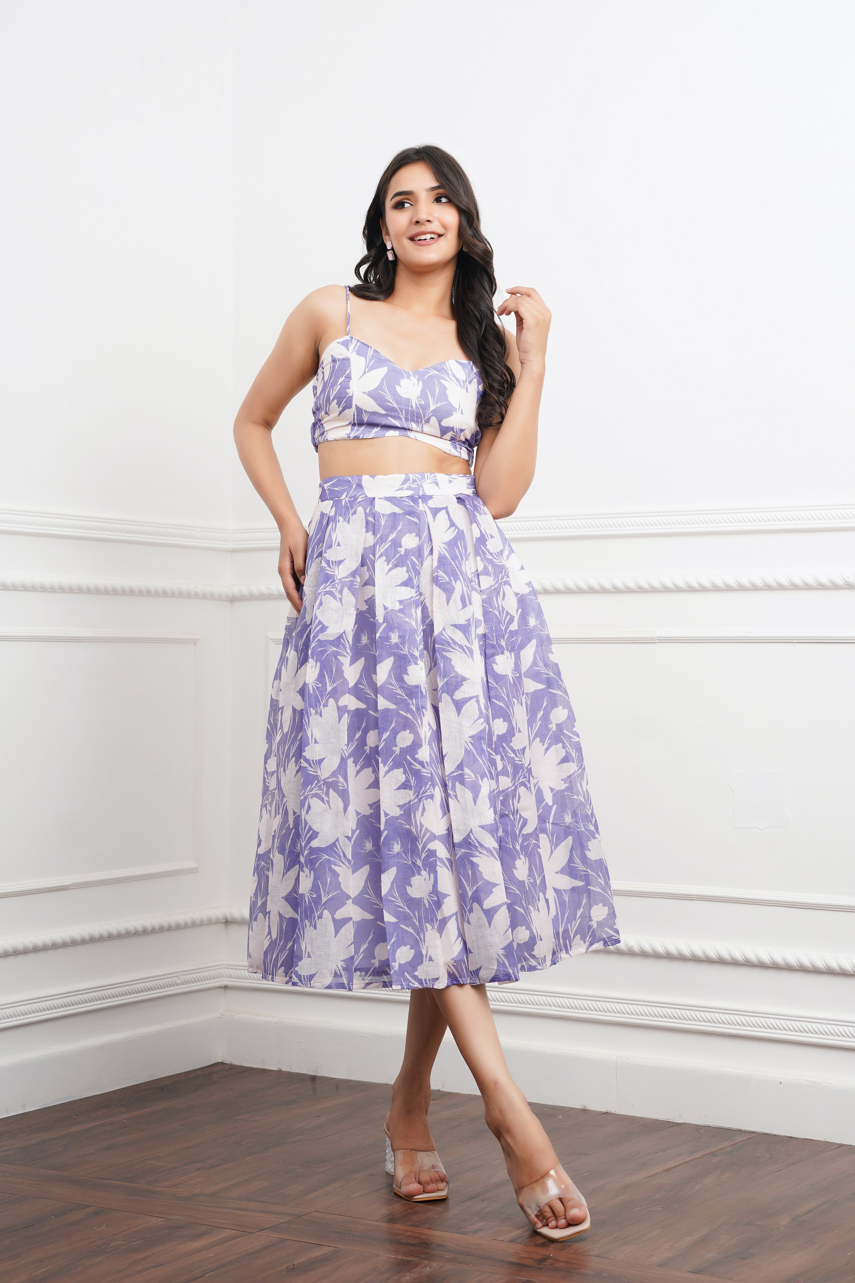 Iris Linen Coord Set