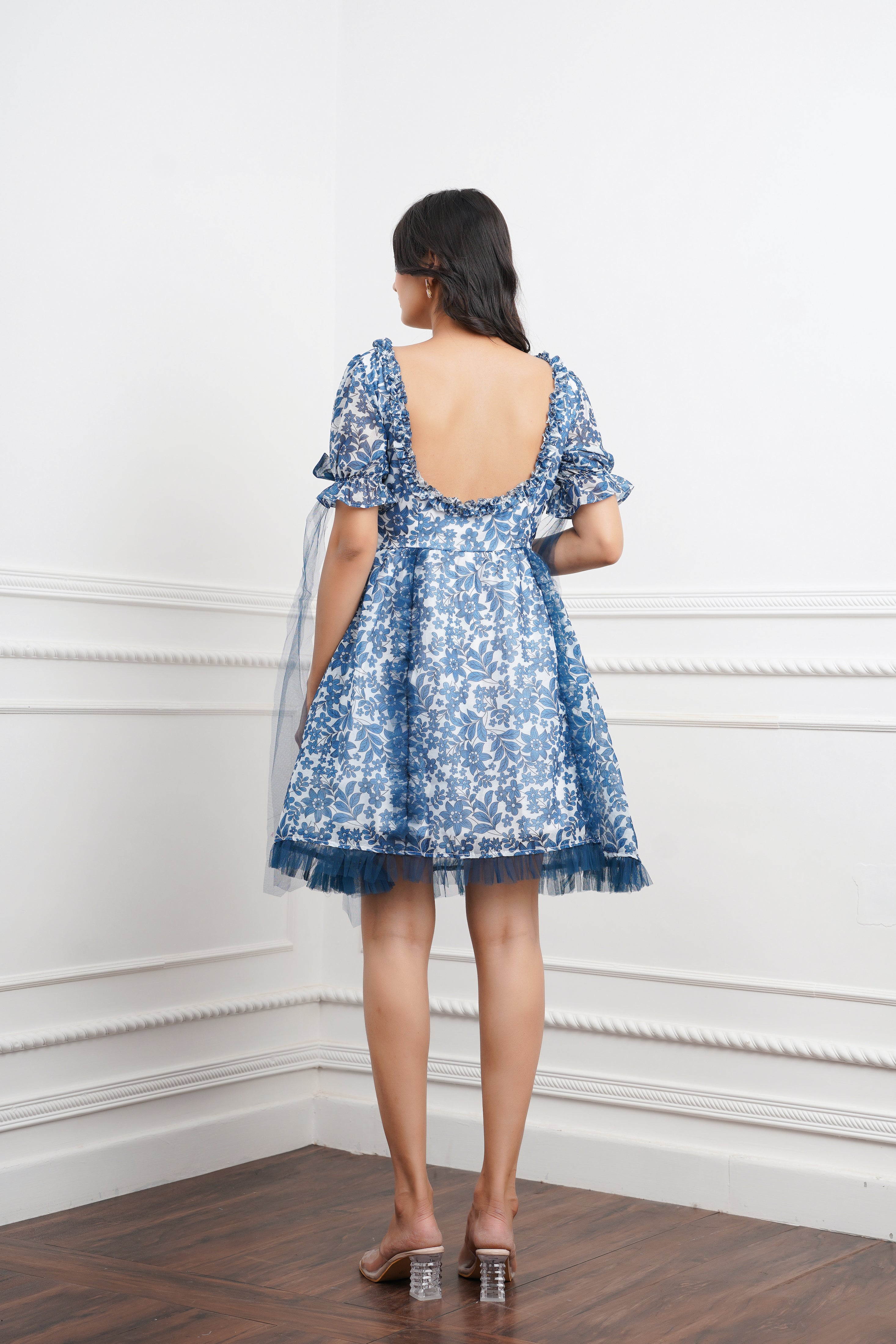 Blue Bow Dress