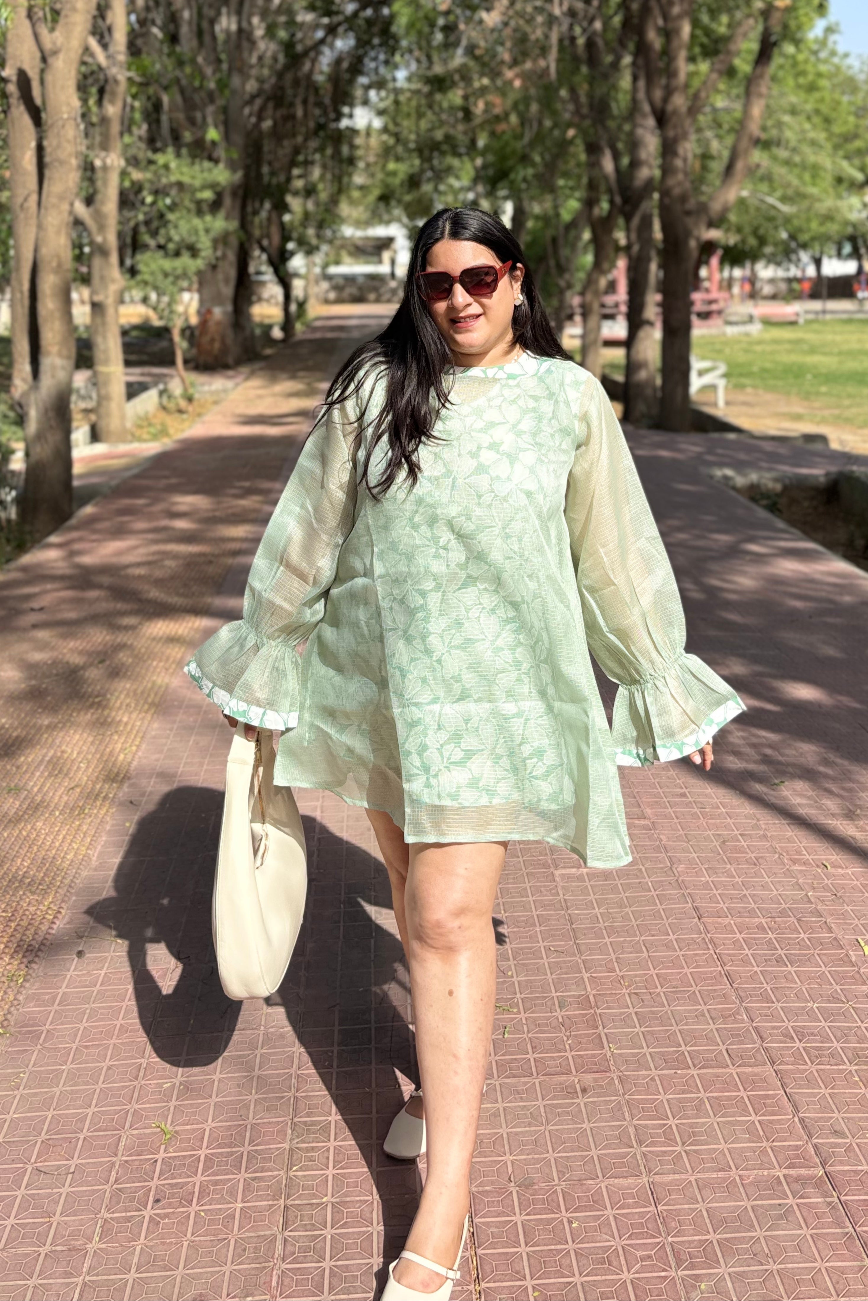 Mint Meadow Mini Dress