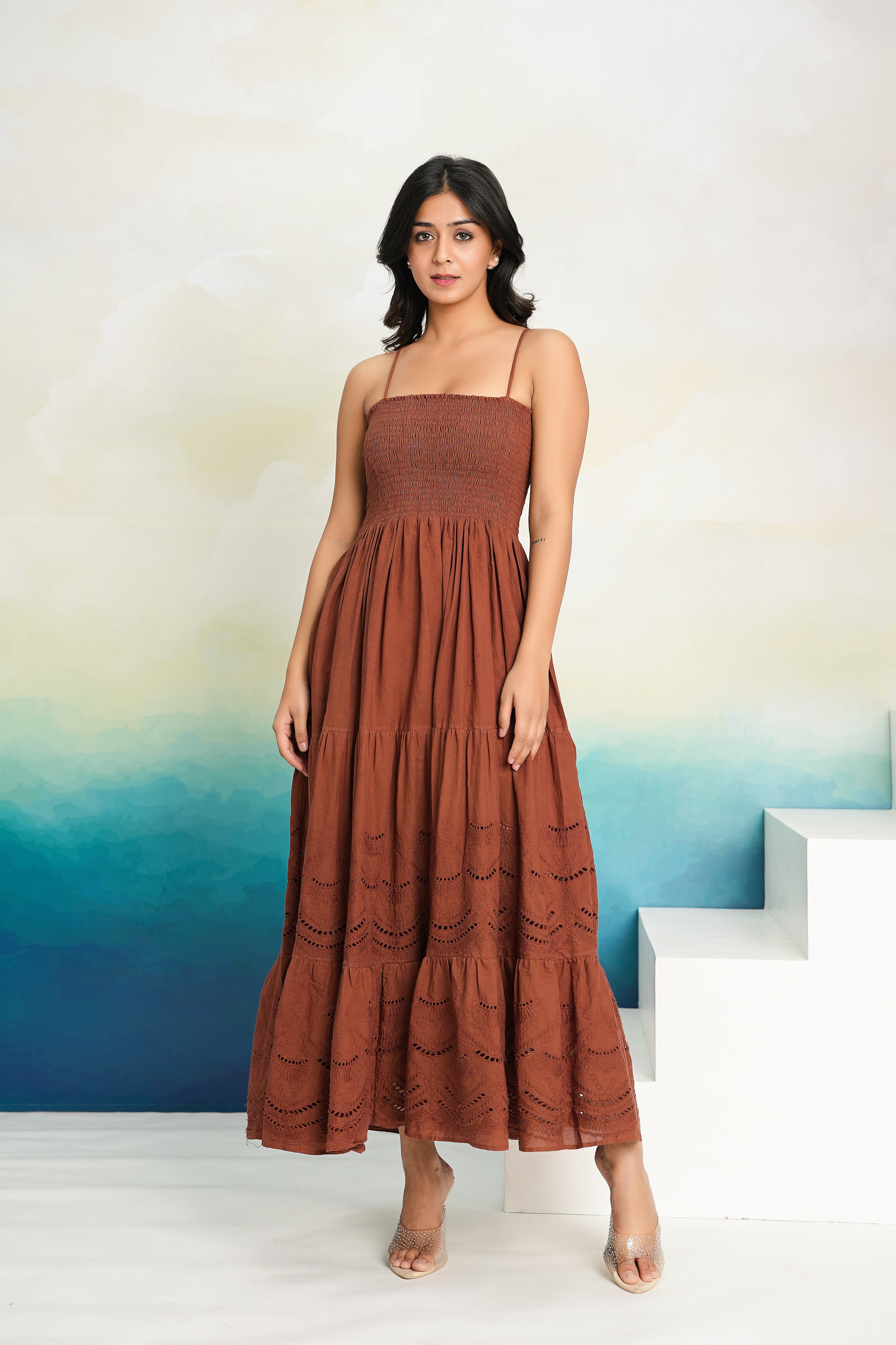 Brown Maxi Dress