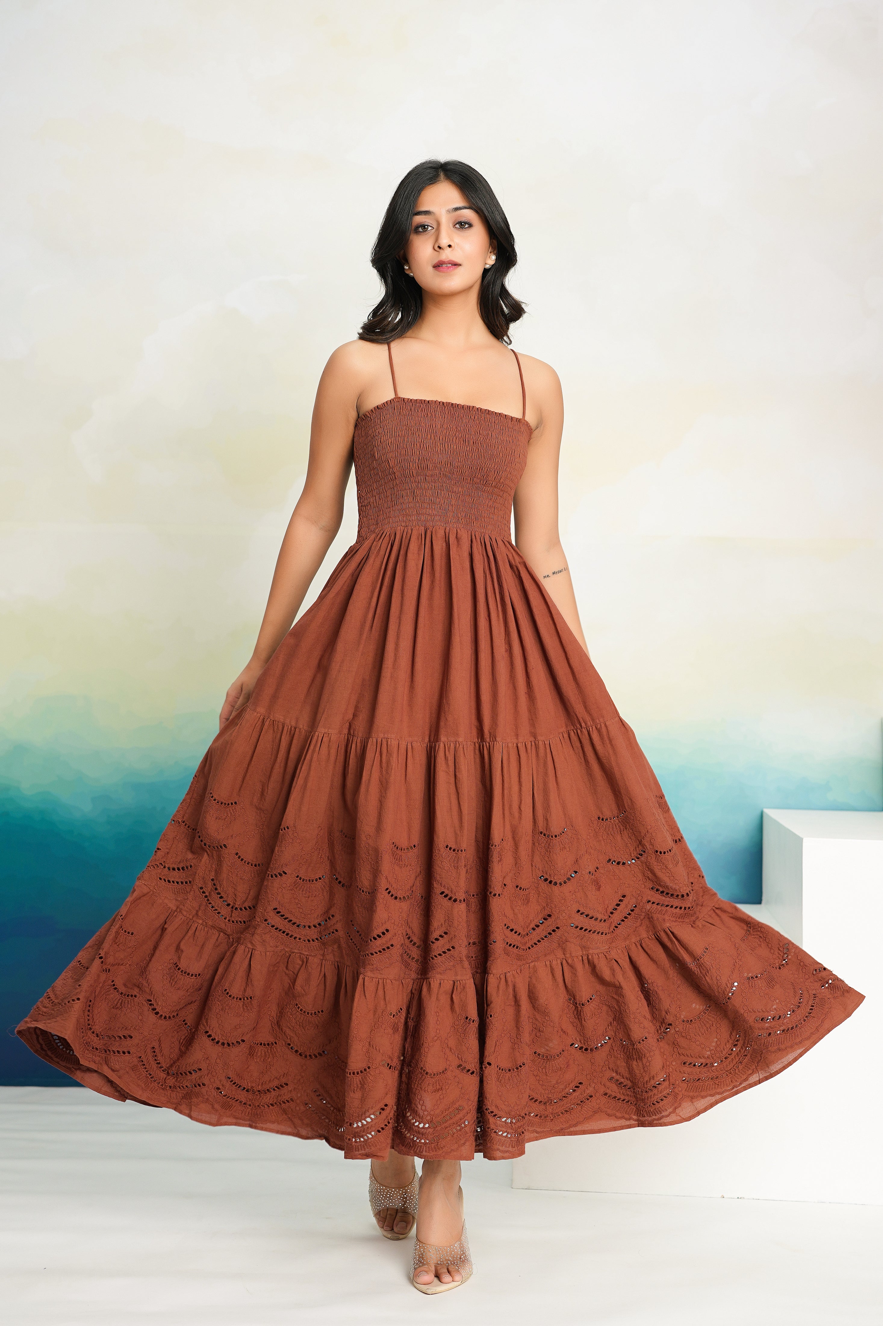 Brown Maxi Dress