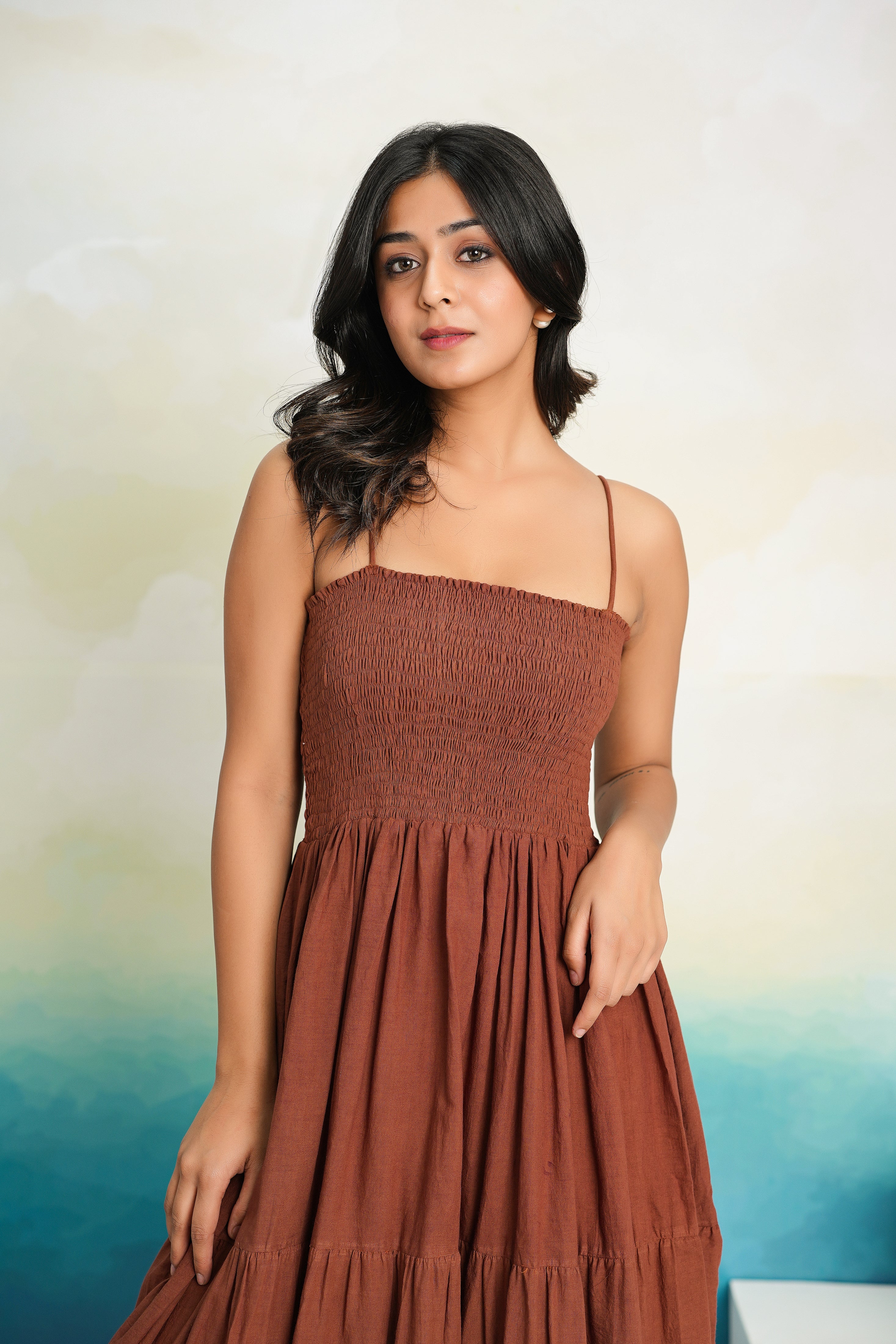 Brown Maxi Dress