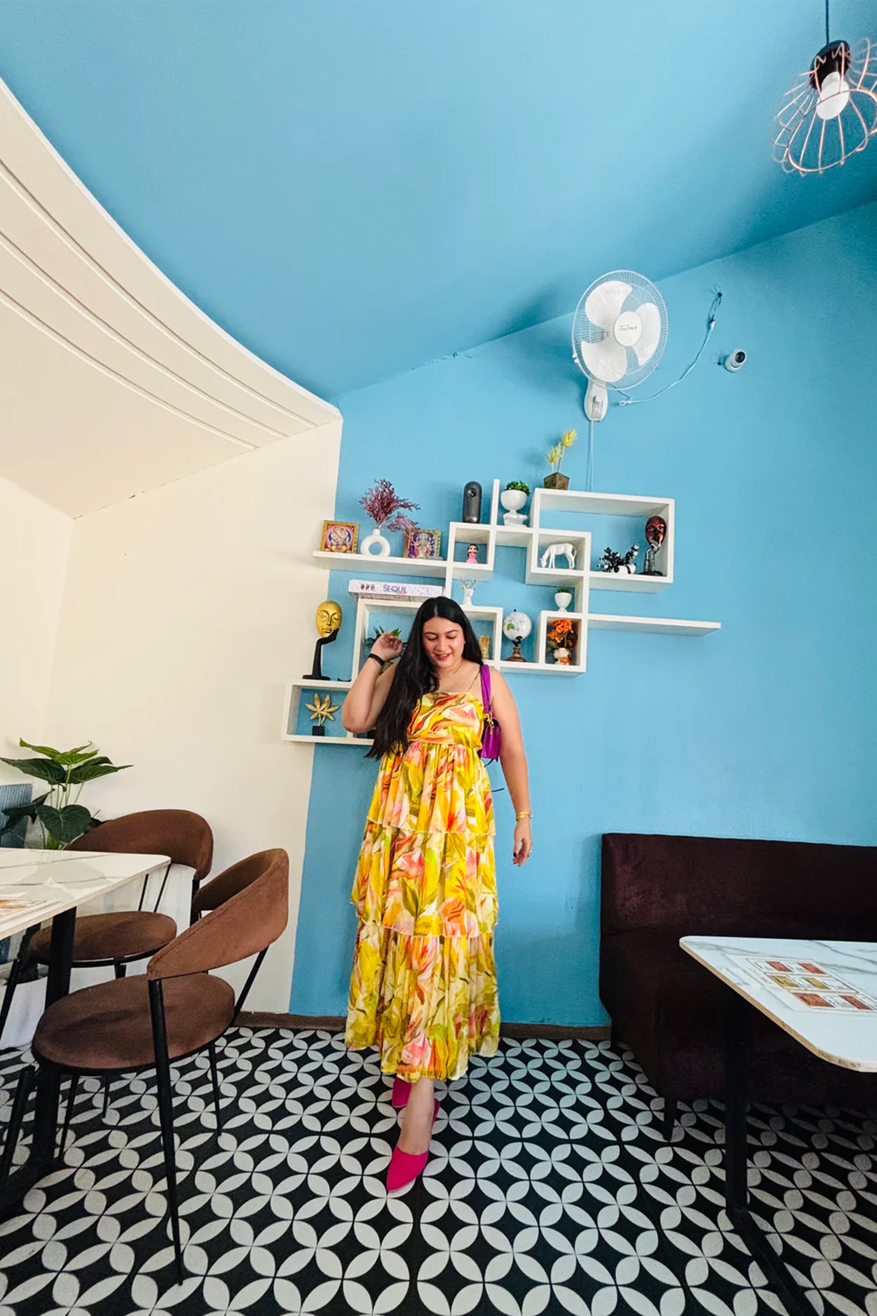 Sunshine Petals Maxi Dress