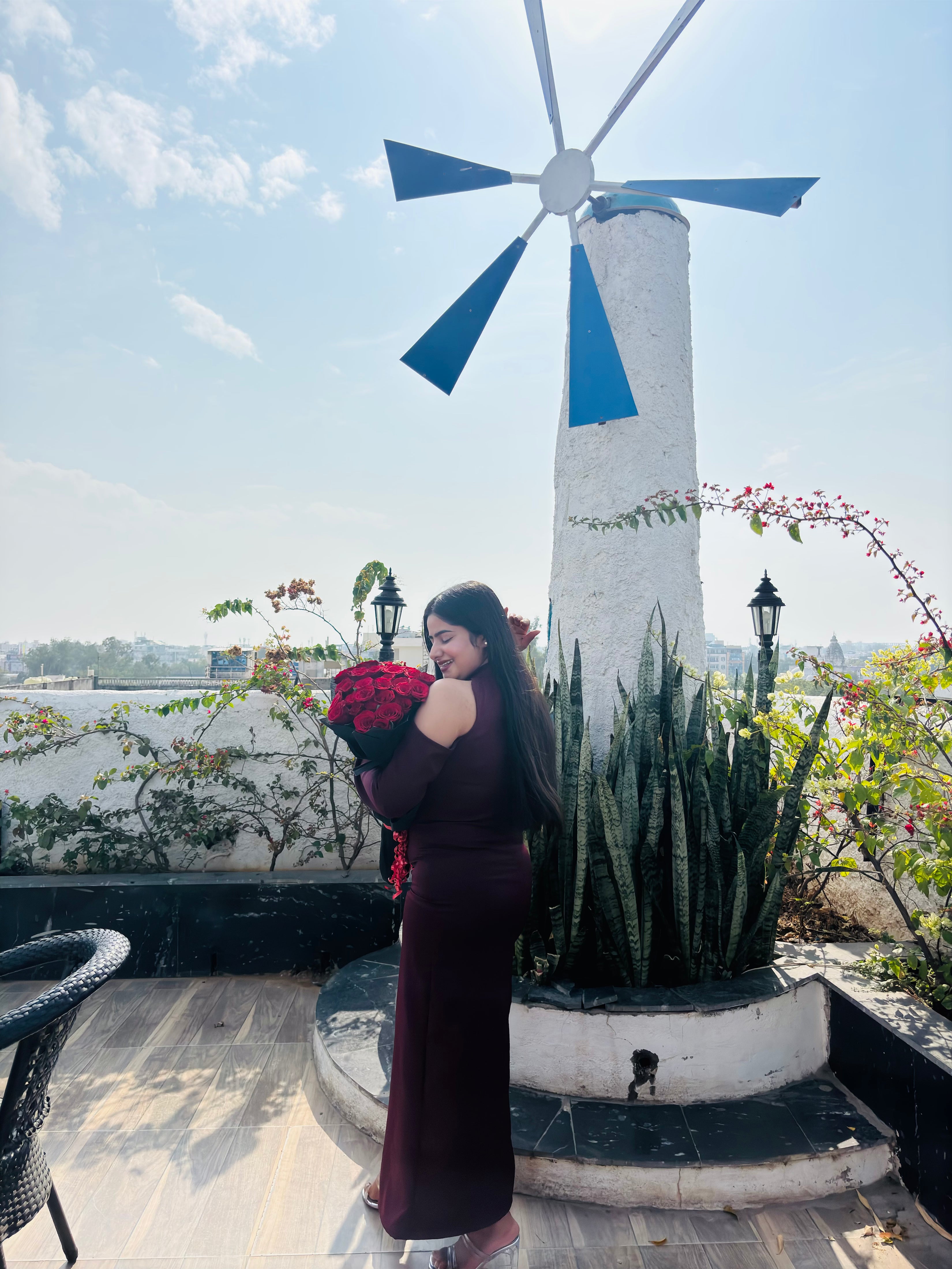 Burgundy Maxi Dress