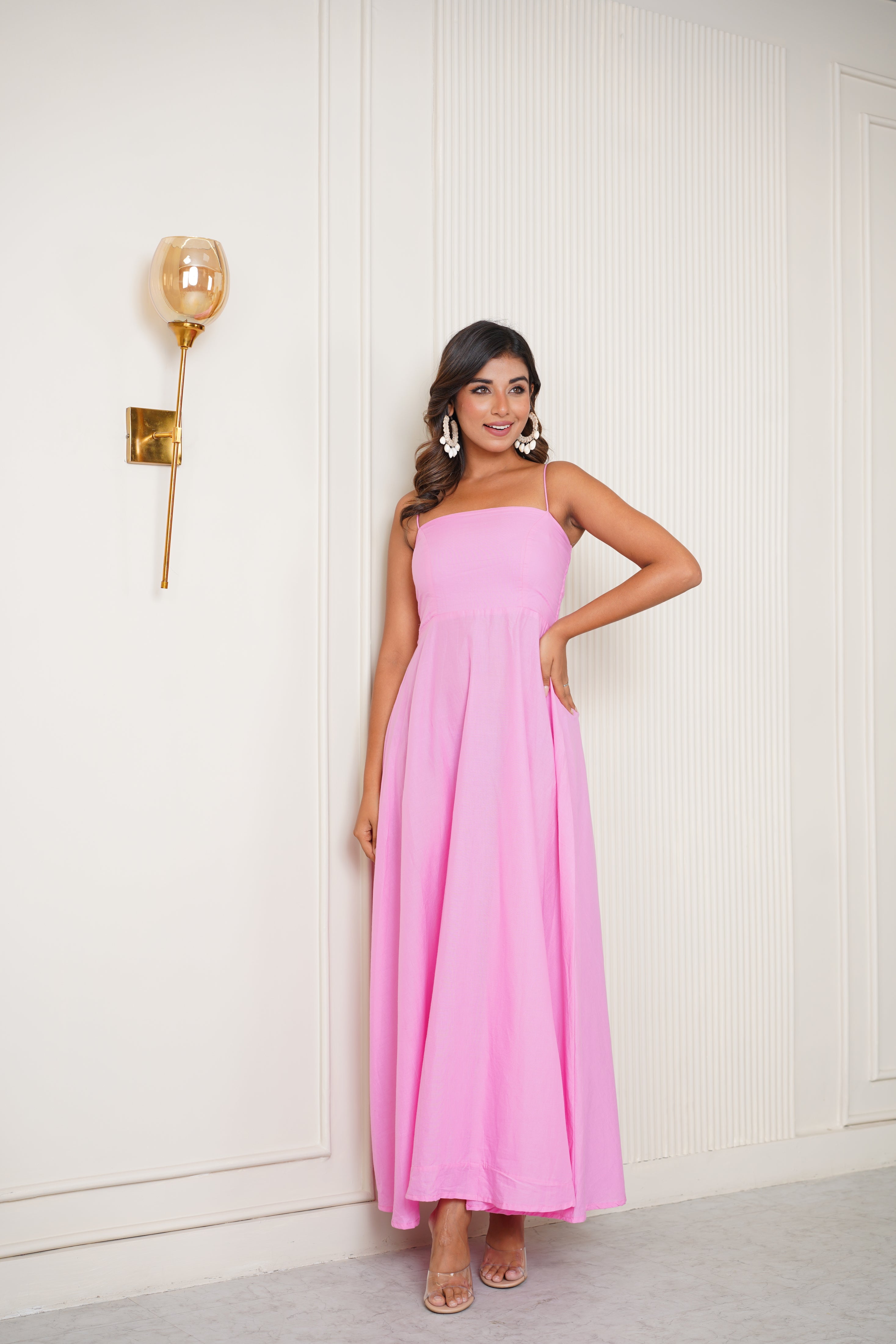 Pink Cotton Dress