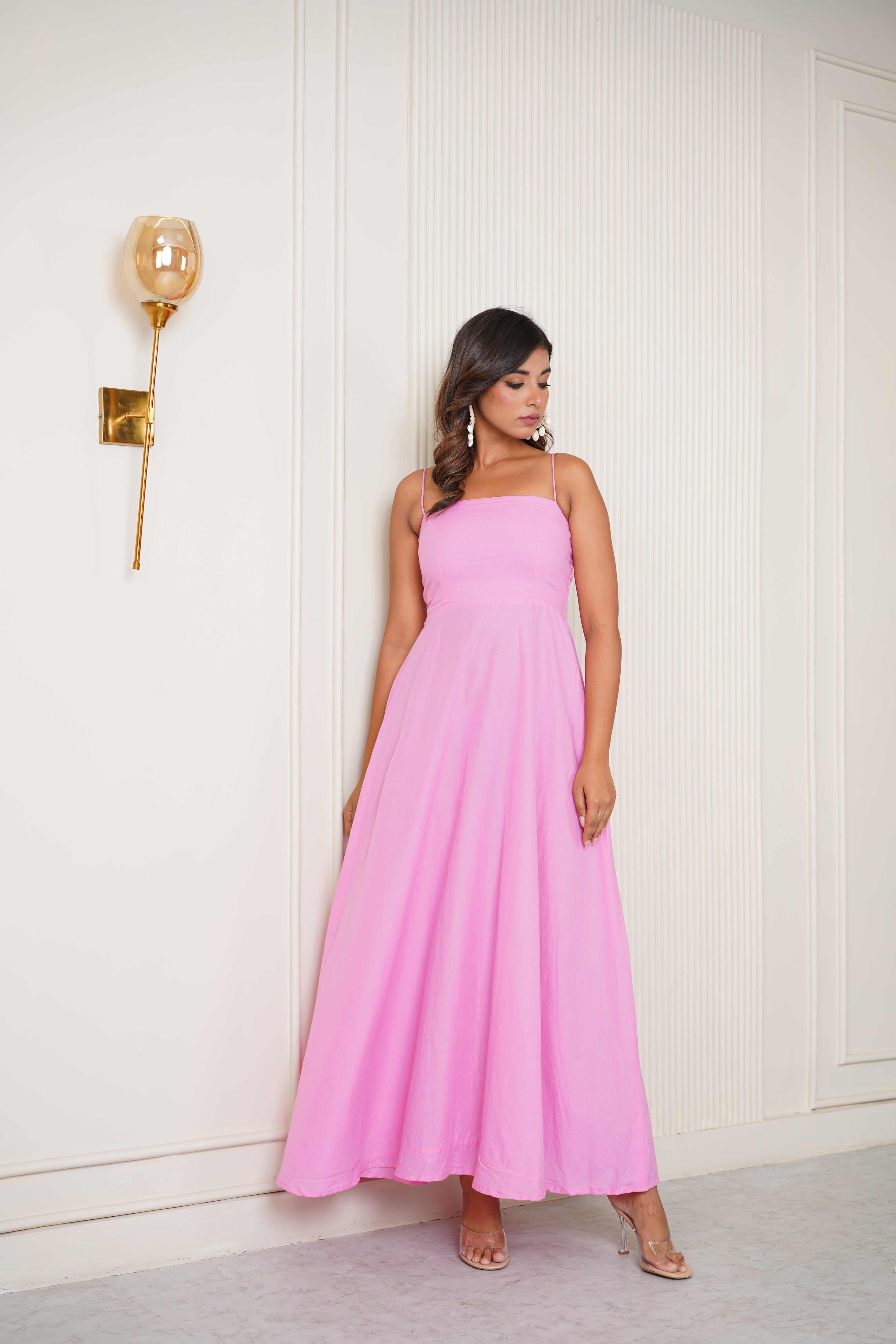 Pink Cotton Dress
