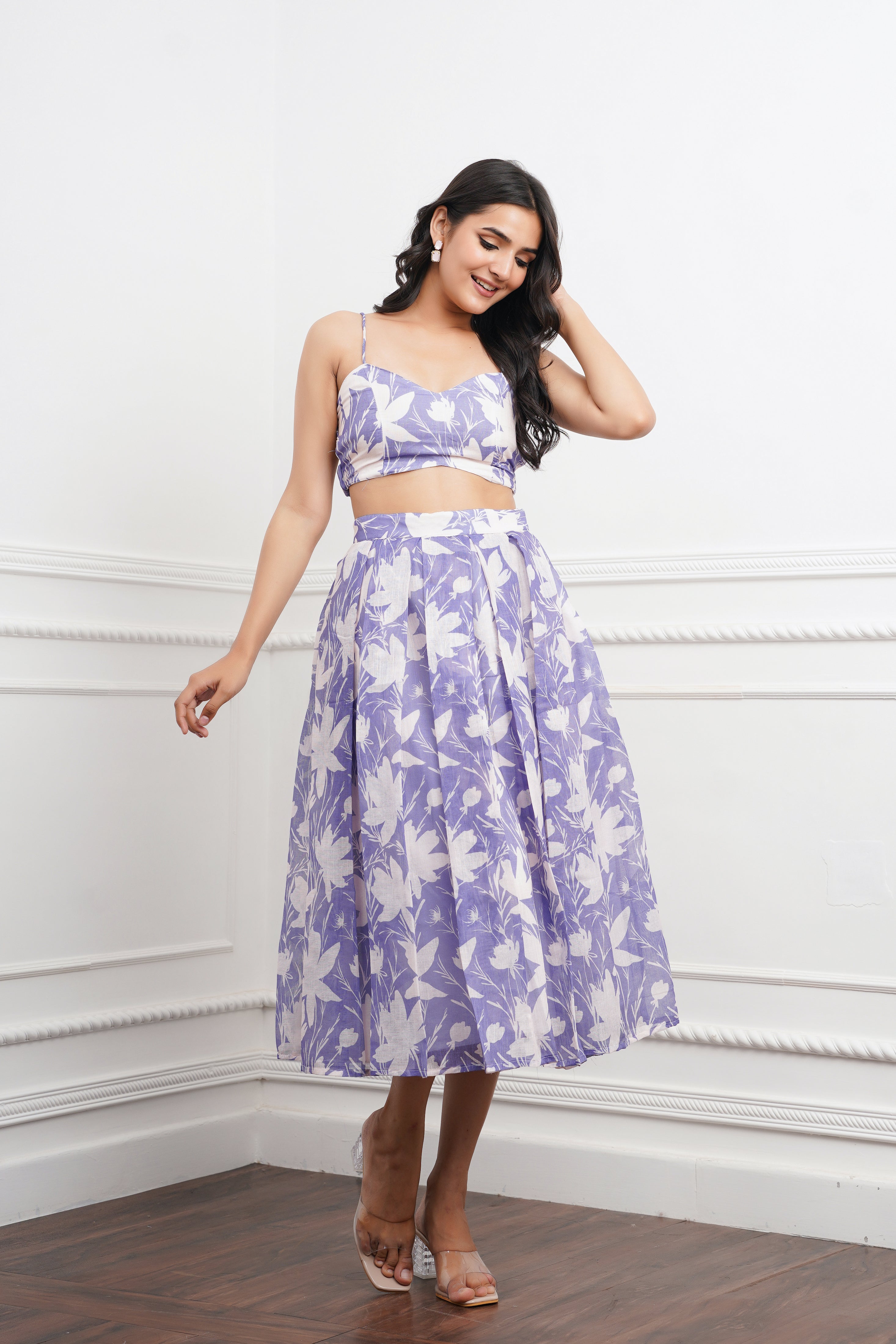 Iris Linen Coord Set